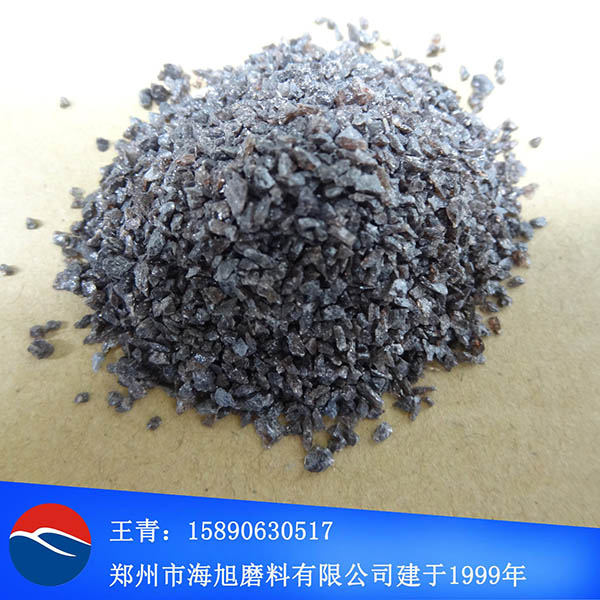 喷砂16#棕刚玉号砂16目一级二级三级棕刚玉