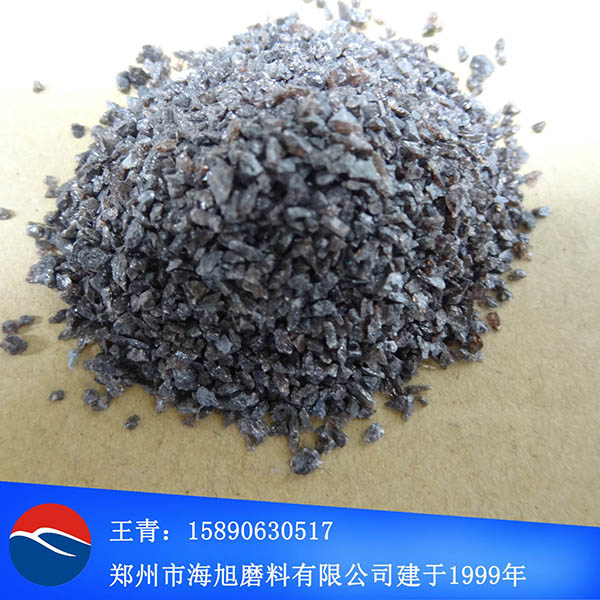河南生产厂家 喷砂16#棕刚玉号砂16目一级二级三级棕刚玉