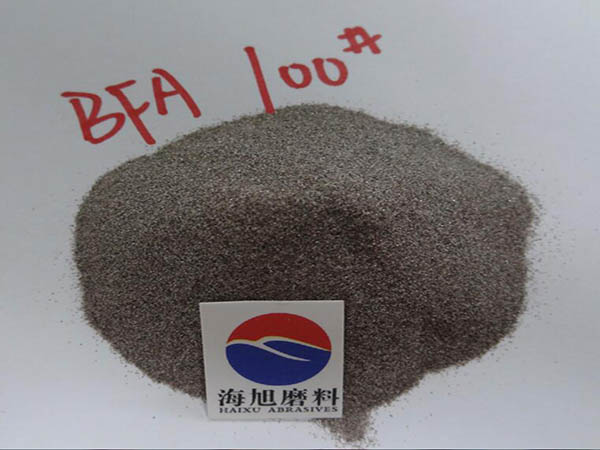 喷砂树脂砂轮用F100#目号棕刚玉